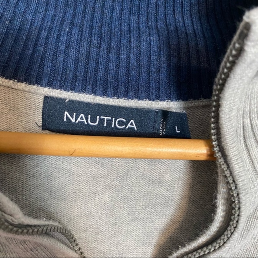 NAUTICA half zip up long sleeve pullover - Picture 2 of 5